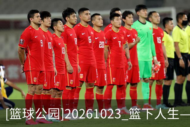 [篮球公园]20261023 篮下人生——邹阳